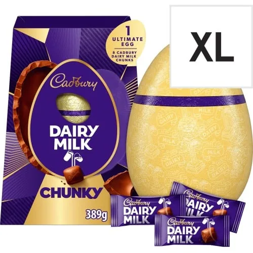 Cadbury Dairy Milk Chunky Easter Egg (389g)