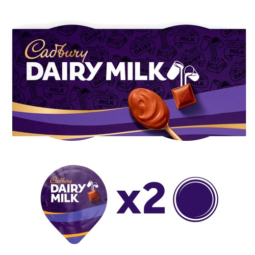 Cadbury Dairy Milk Pots of Joy Chocolate Dessert (2 x 60g)