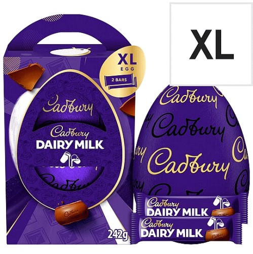 Cadbury Dairy Milk Shell Easter Egg (242g)
