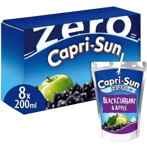 Capri-Sun Zero Blackcurrant & Apple (8 x 200ml)