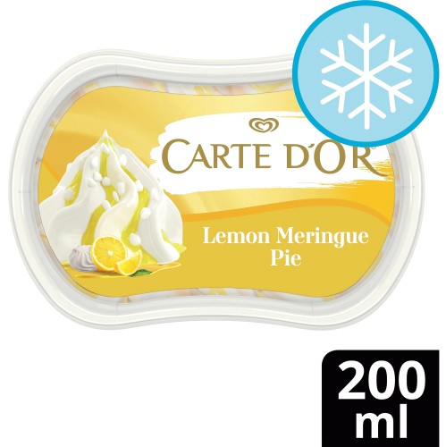 Carte D'Or Mini Lemon Meringue Pie Ice Cream (200ml)