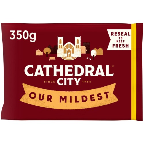 Cathedral City Mild Cheddar Cheese (350g)