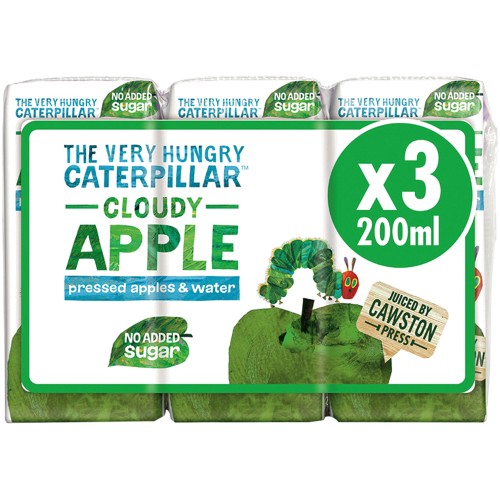 Cawston Press Cloudy Apple Pressed Apple Juice (3 x 200ml)