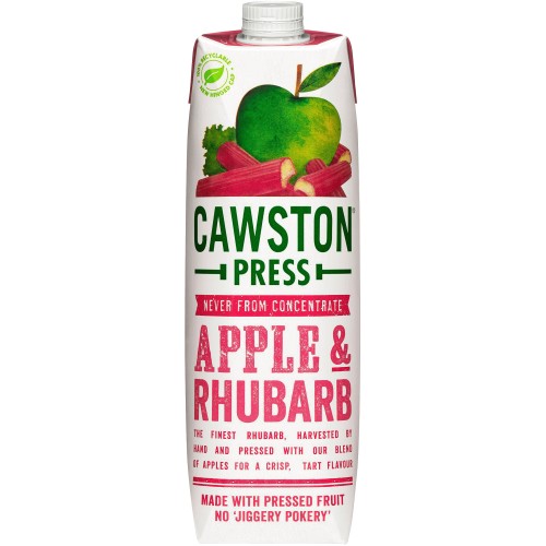 Cawston Press Original Recipes Apple & Rhubarb (1 Litre)