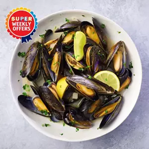 Champagne Cooked Mussels