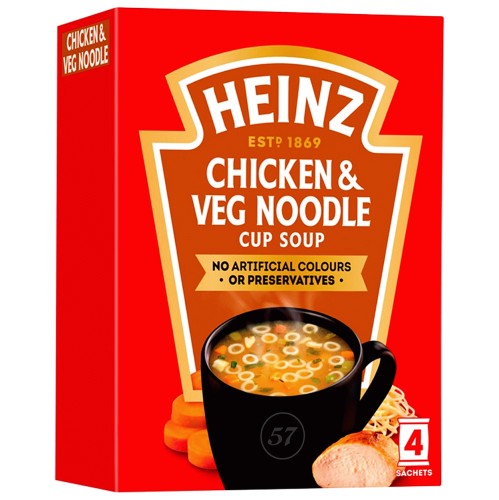 Chicken & Vegetable Noodle Cup Soup 57g
