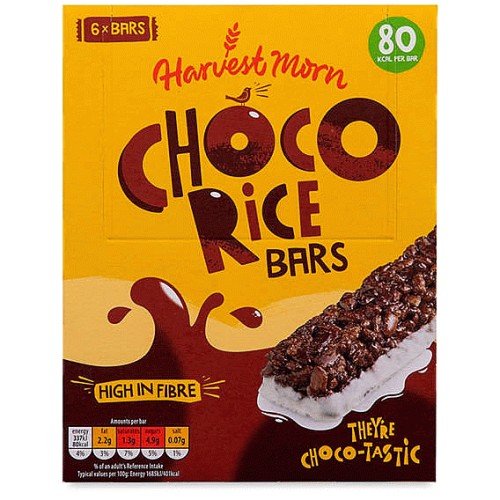 Choco Rice Cereal Bars (6)