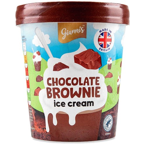 Chocolate Brownie Ice Cream