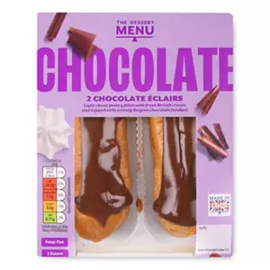 Chocolate Éclairs 2 Pack