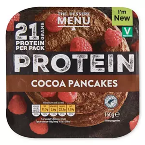 Chocolate Protein Pancakes