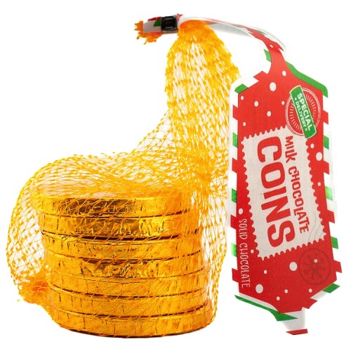 Christmas Milk Chocolate Gold Coins (70g)