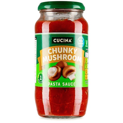 Chunky Mushroom Pasta Sauce
