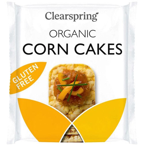Clearspring Gluten Free Organic Corn Cakes (130g)