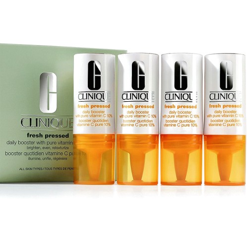 Clinique Fresh Pressed Daily Booster with Pure Vitamin C 10% (4 x 8.5ml)