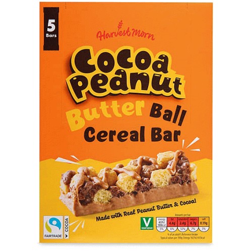 Cocoa Peanut Butter Ball Cereal Bar (5)