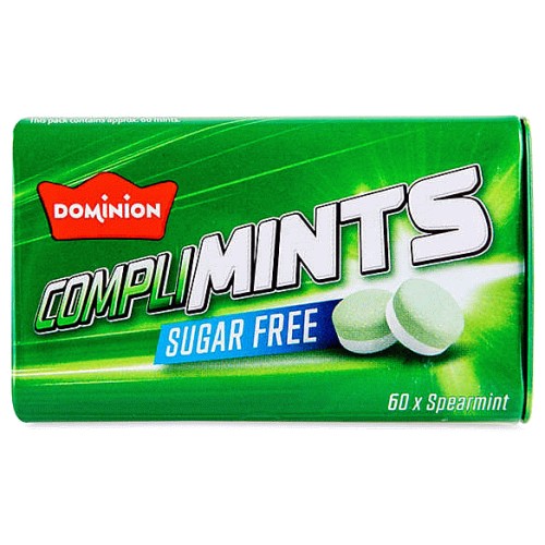Complimints Sugar Free Spearmint Mints