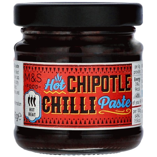 Cook With M&S Hot Chipotle Chilli Paste