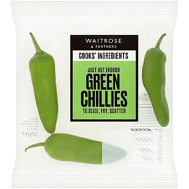 Cooks' Ingredients Green Chillies (50g)
