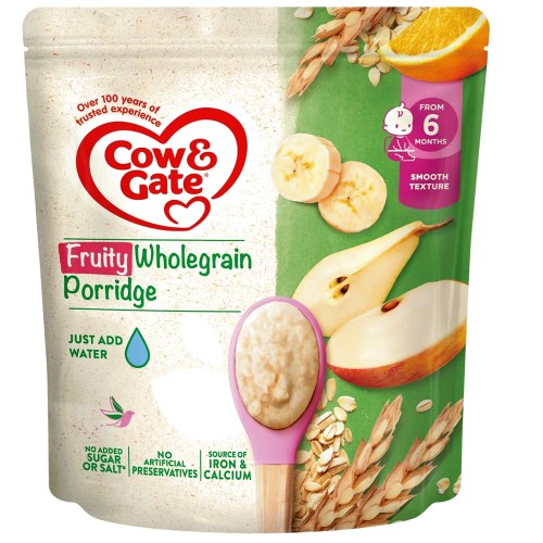 Cow & Gate Wholegrain Baby Cereal 6+ Months (125g)