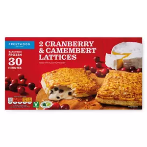 Cranberry & Camembert Lattices 2 Pack
