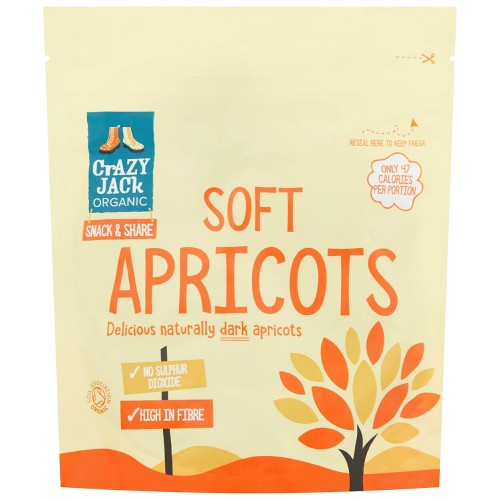 Crazy Jack Organic Soft Apricots (200g)