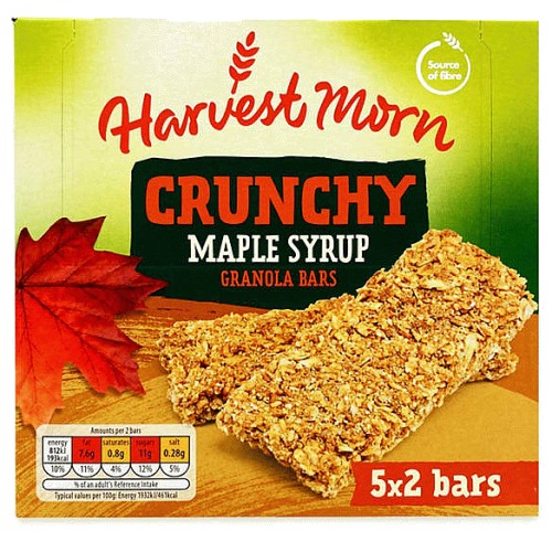 Crunchy Maple Syrup Granola Bars (5)