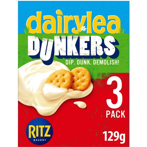 Dairylea Dunkers Ritz Cheese Snack (3 x 43g)