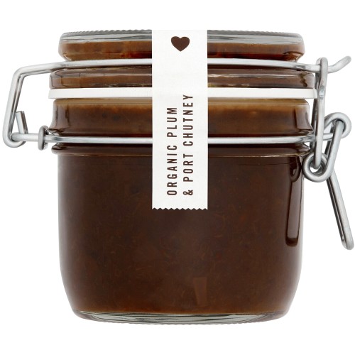 Daylesford Organic Plum & Port Chutney (220g)