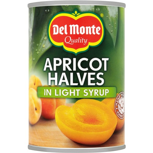Del Monte Apricot Halves in Light Syrup (420g)