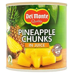 Del Monte Pineapple Chunks in Juice (432g)