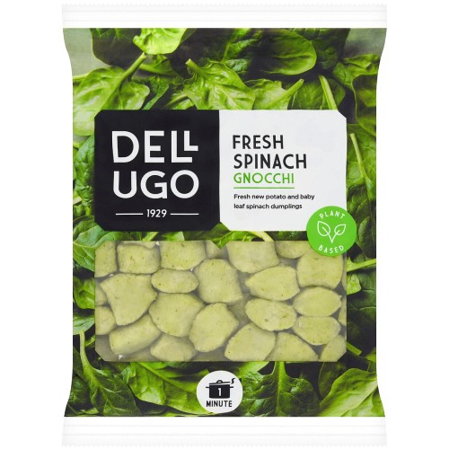 Dell'Ugo Spinach Gnocchi (450g)