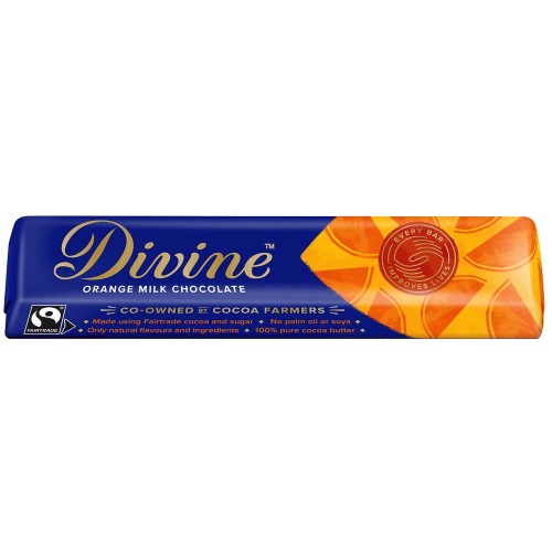 Divine Orange Milk Chocolate (35g)