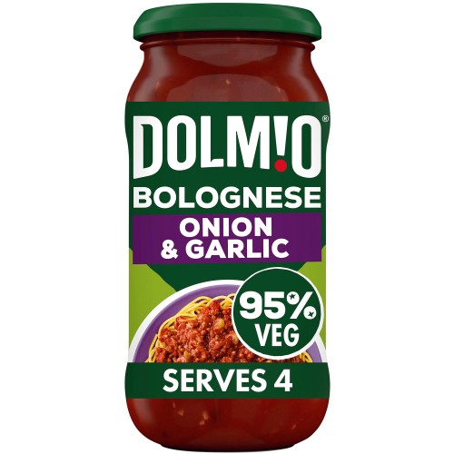 Dolmio Bolognese Onion and Garlic Pasta Sauce (450g)