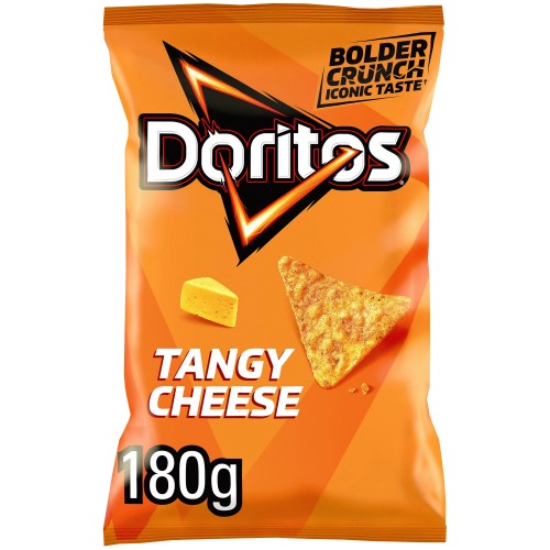 Doritos Tangy Cheese Sharing Tortilla Chips Bag (180g)