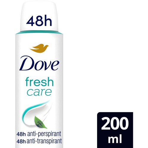 Dove Fresh Antiperspirant Deodorant Spray Aerosol (200ml)
