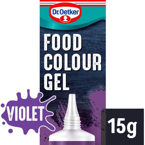 Dr. Oetker Extra Strong Violet Gel Food Colouring (15g)