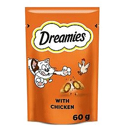 Dreamies Pride Cat Treat Biscuits with Chicken (60g)