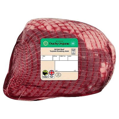 Duchy Organic British Beef Topside Joint per kg