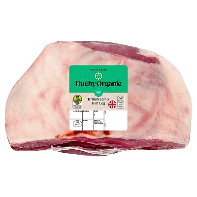 Duchy Organic British Lamb Half Leg per kg
