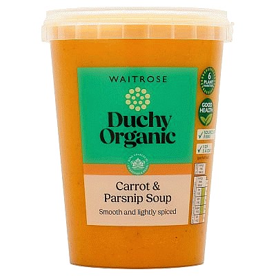 Duchy Organic Carrot & Parsnip Soup (600g)