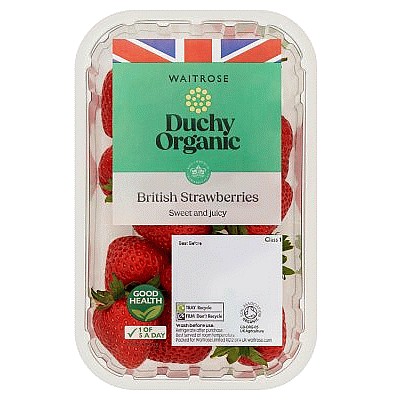 Duchy Organic Strawberries (225g)