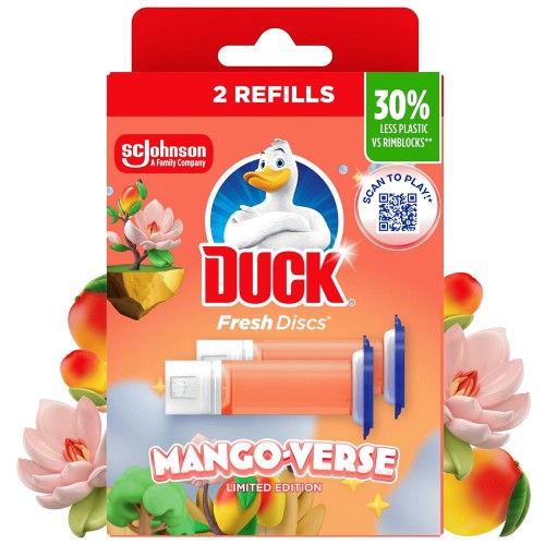 Duck Fresh Disc Twin Refill Mango Verse (2 x 36ml)