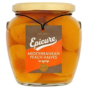 Epicure Mediterranean Peach Halves in Syrup (540g)