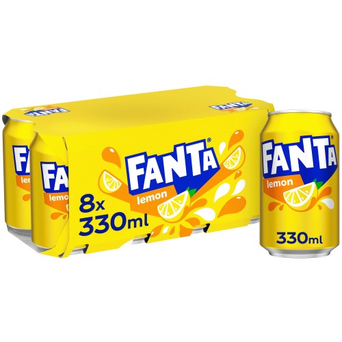 Fanta Lemon (8 x 330ml)
