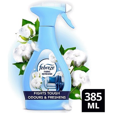 Febreze Fabric Freshener Spray Cotton Fresh (385ml)