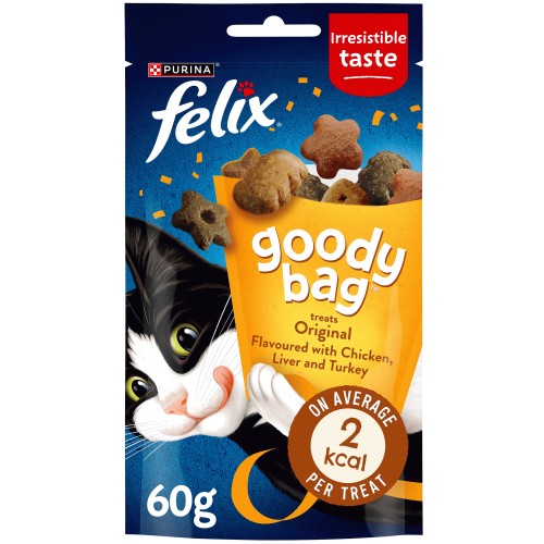 Felix Goody Bag Cat Treats Original Mix (60g)