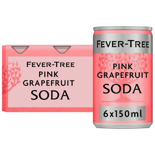Fever-Tree Pink Grapefruit Soda (6 x 150ml)