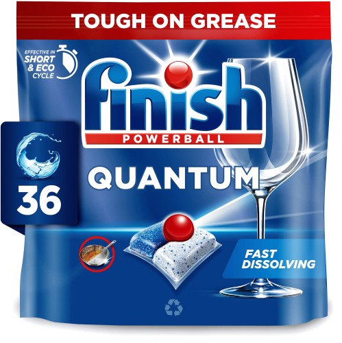 Finish Quantum All in One Dishwasher Tablets 36Each (36)