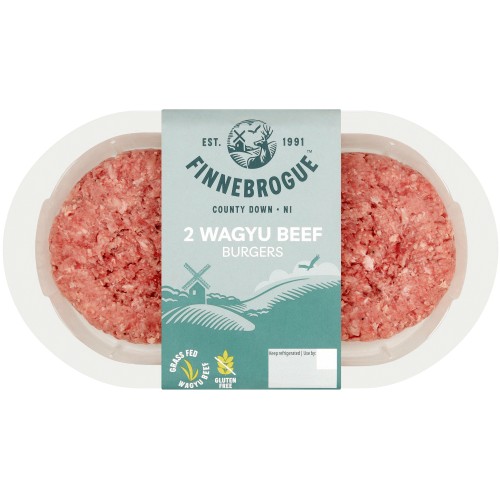 Finnebrogue Wagyu Beef Burgers (340g)