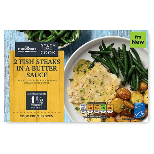 Fish Steaks in a Butter Sauce (2)
